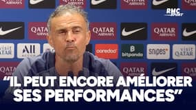 PSG : Dembélé peut "encore améliorer ses performances" assure Luis Enrique
