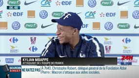 " #Mbappé a marqué les esprits avec sa réponse à la question du maillot et du numéro 10"