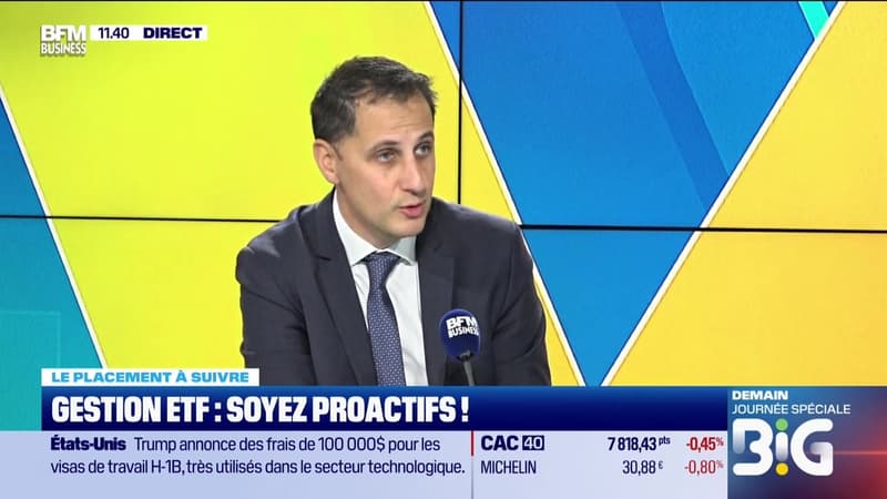 Le placement à suivre : Gestion ETF, soyez proactifs ! - 22/09