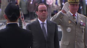 François Hollande, vendredi, a commémoré le 8 mai 1945.