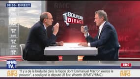 Lobbying: "Moi les bouteilles, je les laisse dans la cave de la mairie", dit Woerth