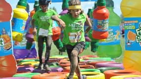 750 enfants ont goûté aux joies du Mud Kids by Fruit Shoot.