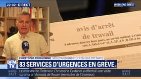 83 services d'urgences en grève (1/2)