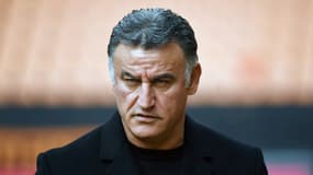 Christophe Galtier lors de Lorient-PSG