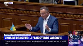 "Seule l'Ukraine a le droit de décider de son avenir": le président polonais favorable à une adhésion de l'Ukraine à l'Union européenne  