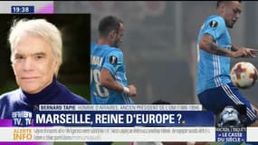 Tension OL/OM: "Il y aura beaucoup de cris, mais ça s'arrêtera là" pendant la finale de l'Europa League, dit Bernard Tapie