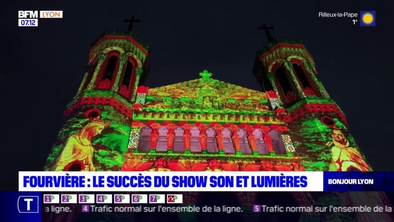 Basilique de Fourvière: le succès du spectacle son et lumières