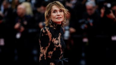 L'actrice française Isabelle Huppert, le 20 mai 2023 à Cannes