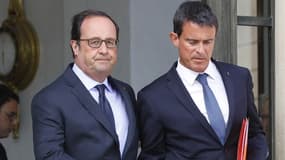 François Hollande et Manuel Valls.