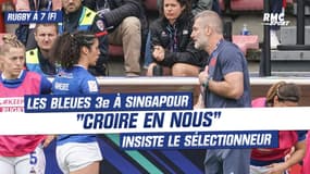 Rugby à 7 (F): "Plus croire en nous" le coach des Bleues satisfait de bronze à Singapour 