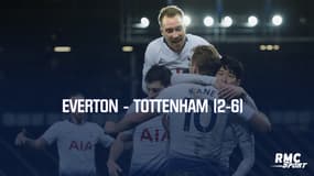 Résumé : Everton - Tottenham (2-6) – Premier League