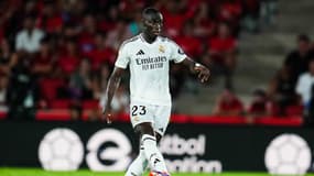 Ferland Mendy lors du match Majorque-Real Madrid (1-1, Liga), le 18 août 2024