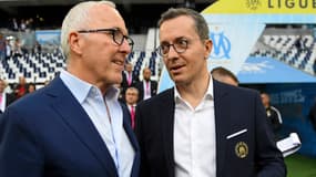 Frank McCourt et Jacques-Henri Eyraud