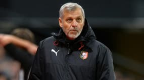 L'entraîneur de Rennes, Bruno Genesio