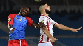 Duel entre Issama Mpeko (RDC) et Youssef Msakni