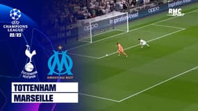 Tottenham-OM : Le dribble risqué de Pau Lopez dans ses 6 mètres