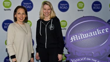Certaines de redresser Yahoo!, Kathy Savitt et Marissa Mayer formaient un parfait binôme en 2013.