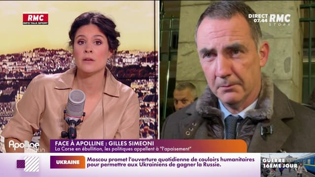 Gilles Simeoni sur RMC