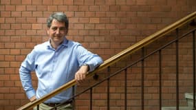 Jean Rottner pose à Mulhouse (Haut-Rhin) le 29 juin 2020