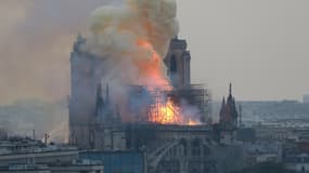 L'incendie à Notre-Dame de Paris 
