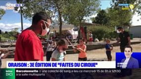 3ème édition du festival "Faites du cirque" à Oraison