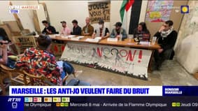 Marseille: les anti-JO mobilisés avant l'arrivée de la flamme