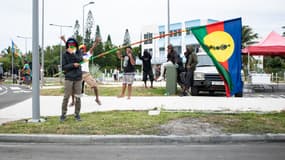 Des militants indépendantistes à Nouméa, le 22 juin 2024