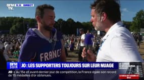  "On y croit": les supporters de l'équipe de France de basketball attendent la rencontre avec les États-Unis de pieds fermes