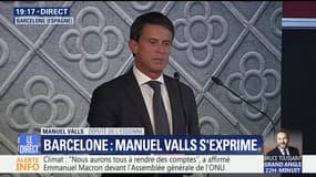 Manuel Valls: "Je veux être le prochain maire de Barcelone"