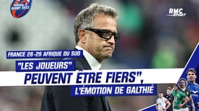 France 28-29 Afrique du Sud : "Les joueurs peuvent être fiers", l'émotion de Galthié