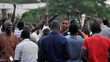 Manifestation place de la Nation à Ouagadougou le 16 septembre 2015