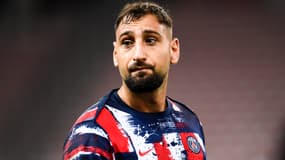Gianluigi Donnarumma avec le PSG le 6 octobre 2024