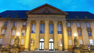 Le tribunal de Sarreguemines, en Moselle.