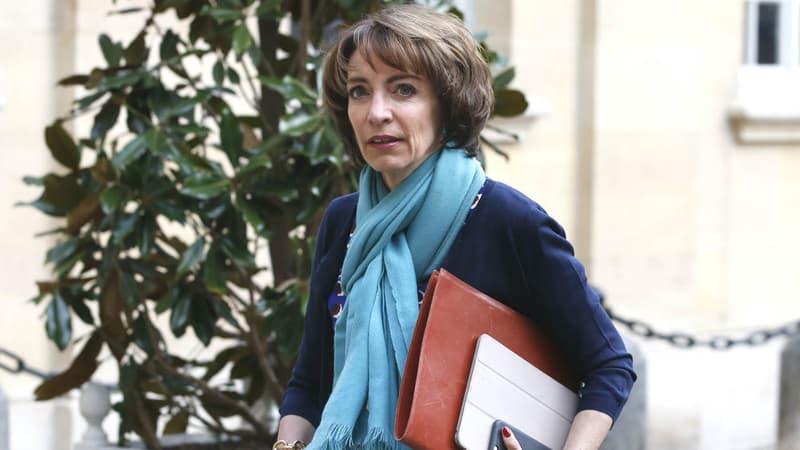 Ministre de la Santé Marisol Touraine arrive à Matignon le 11 avril dernier.