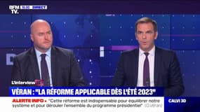 Olivier Véran: "Nous voulons, d'ici 2031, avoir reculé l'âge de départ à la retraite à 65 ans"