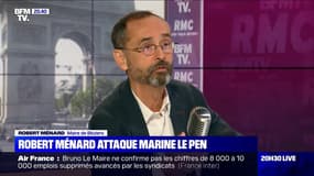 Présidentielle: Robert Ménard prend ses distances avec Marine Le Pen