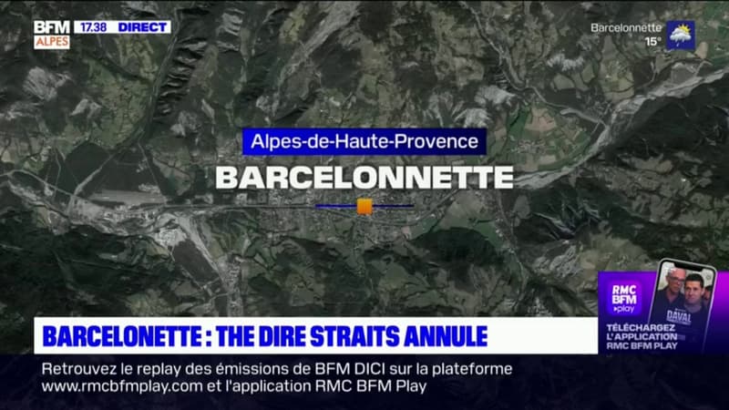 Barcelonnette: le concert du groupe The Dire Straits est annulé