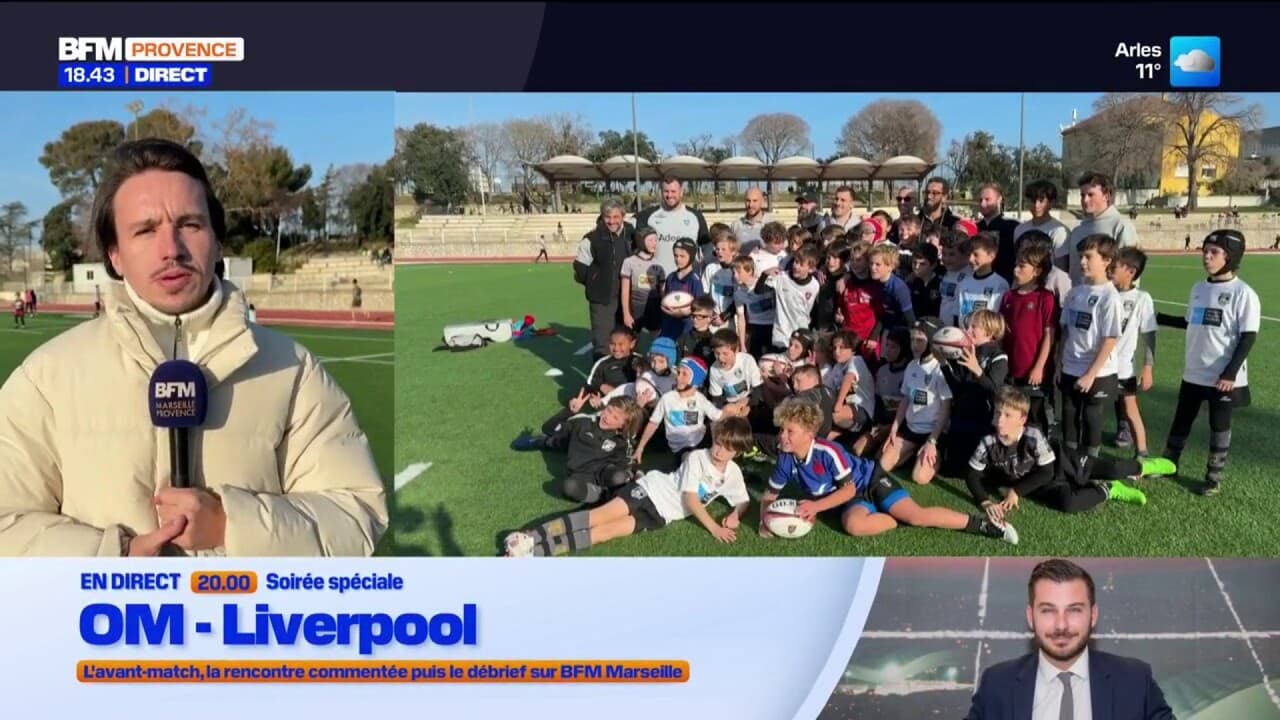 Smuc Rugby Rugby : les stars du RCT s'entraînent avec les jeunes du SMUC