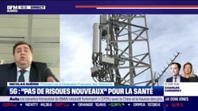 Nicolas Guérin (Fédération Française des Télécoms) : 5G, "pas de risques nouveaux" pour la santé - 20/04