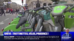 Grève: Trottinettes, vélos, prudence !