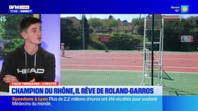Tous terrains du lundi 3 mars - Champion du Rhône, il rêve de Roland-Garros