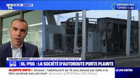 Rixe entre des supporters de l'OL et du PSG: "Nous avons déposé plainte" affirme le directeur d'exploitation de la société d'autoroute