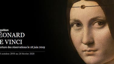 L'exposition Léonard de Vinci.