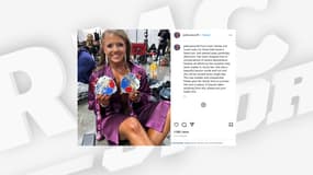 La publication Instagram annonçant la mort de la bodybuildeuse américaine Jodi Vance, le 28 février 2025