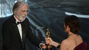Michael Haneke, récompensé aux Oscars pour son film Amour.
