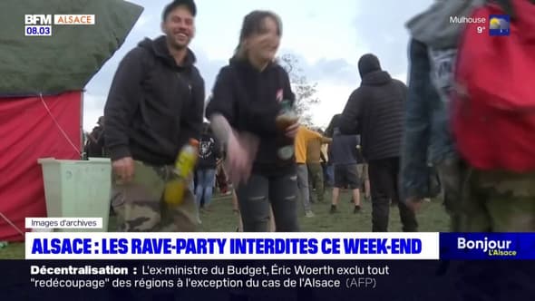 Alsace: les rave-party interdites ce week-end
