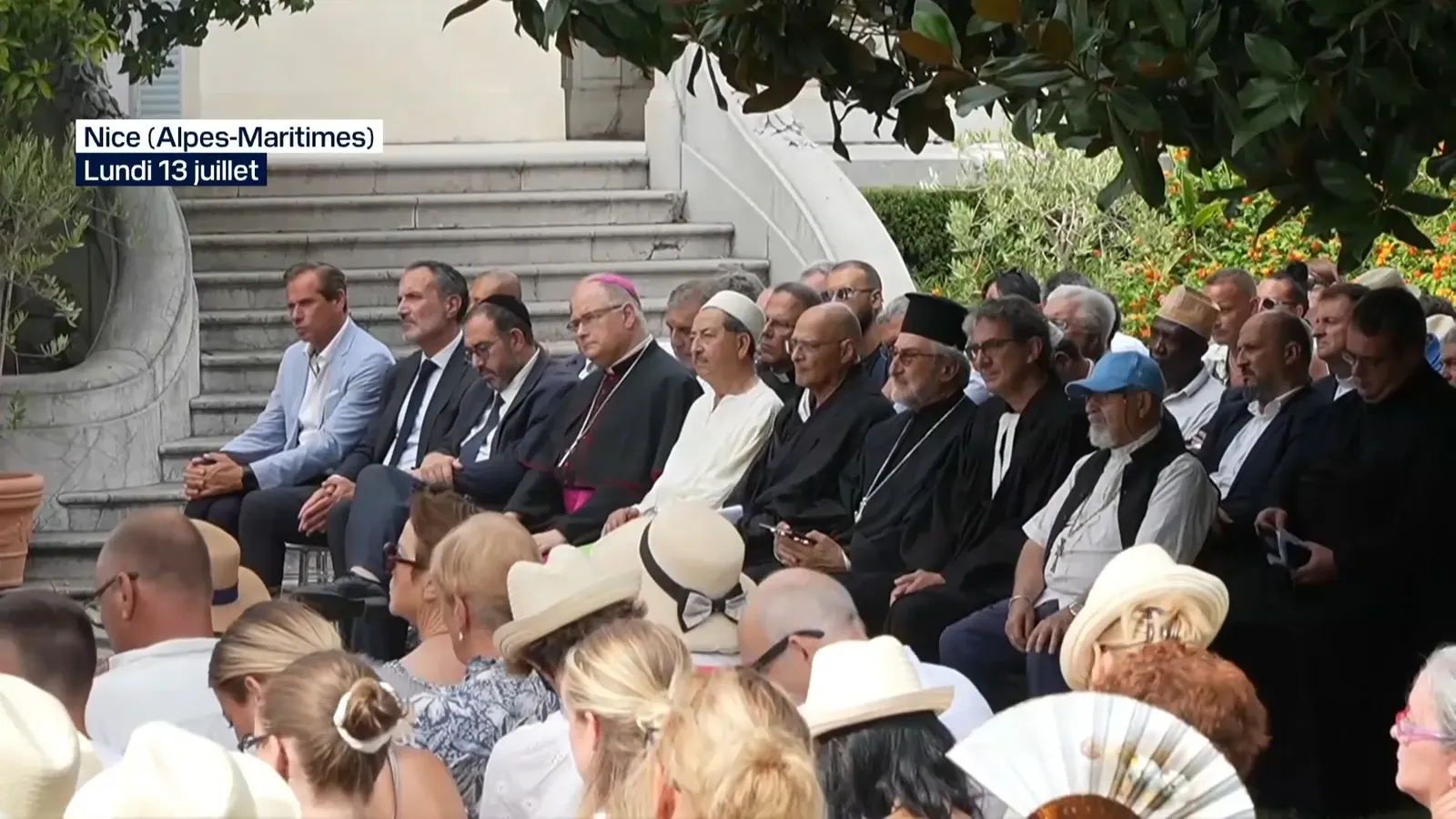 Attentat de Nice cérémonie interreligieuse