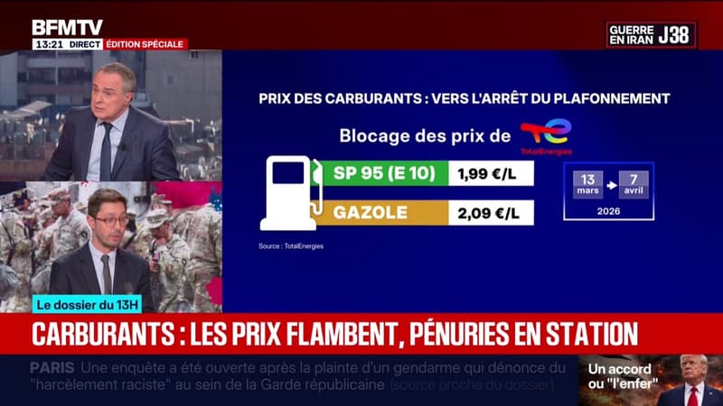 LE DOSSIER DU 13H - Hausse des carburants: les prix flambent, des pénuries en station