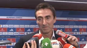Le président exécutif de l'OL Santiago Cucci après OL-PSG le 4 septembre 2023