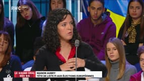 Le Grand Oral de Manon Aubry, tête de liste La France insoumise aux Européennes – 18/01